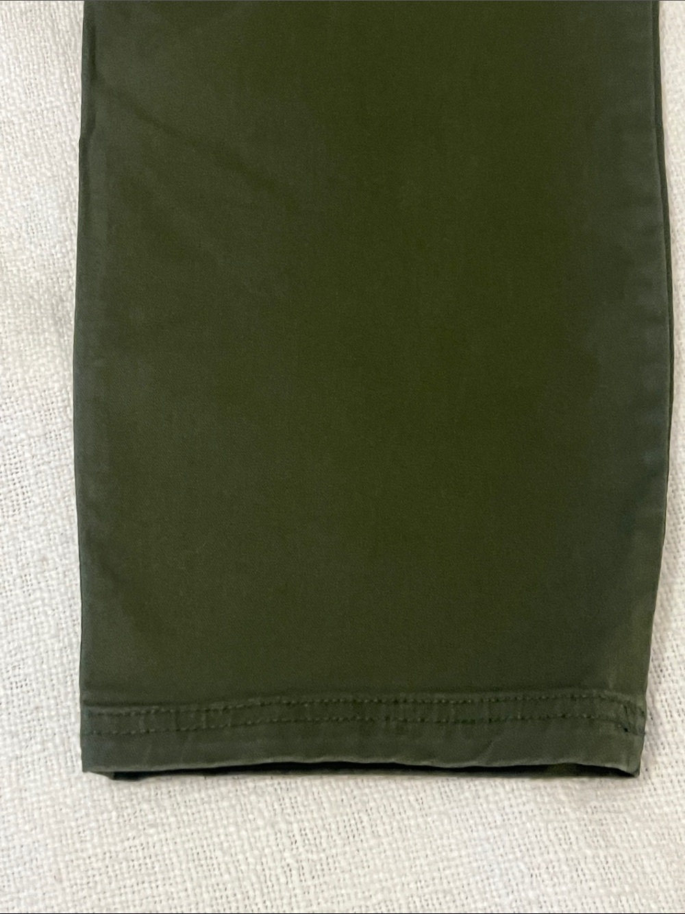 Old Navy Women’s Olive Green High-Wasted Pixie Straight-Leg Pants Sz 18-Petite - Picture 7 of 13